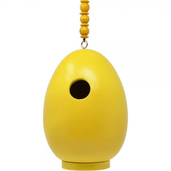 Picture of Bobbo SE3880232 Yellow Egg Bird House 