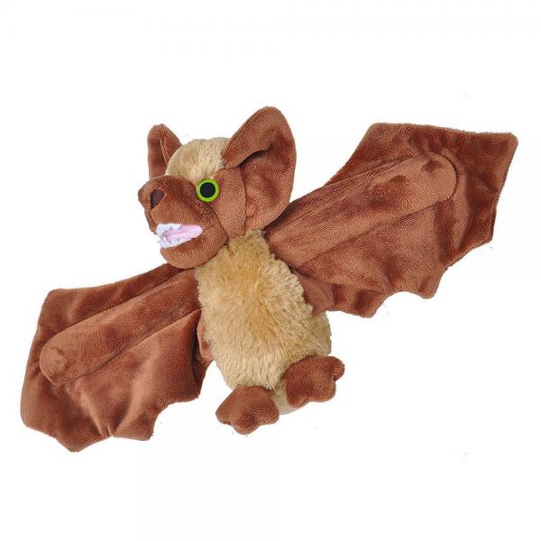 WR22498 Glow In The Dark Eyes Bat Hugger Plush Toy