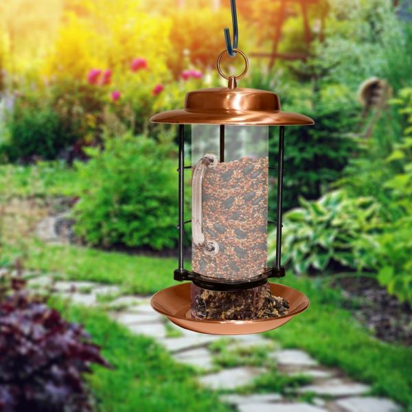 Picture of Woodlink WL23963 Metal Combo Hopper & Scoop Feeder