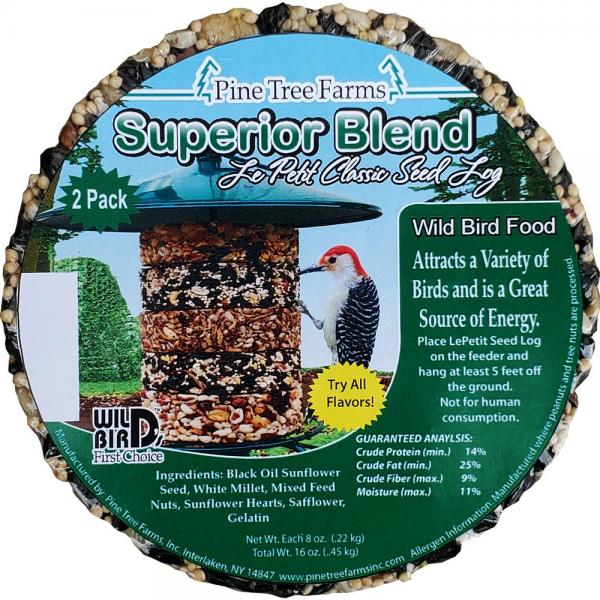 Picture of Pine Tree Farms PTF8035 Le Petit Superior Blend Classic Seed Log 