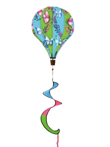 Picture of Briarwood Lane BLW00041 54 in. Butterflies Deluxe Hot Air Balloon Wind Twister