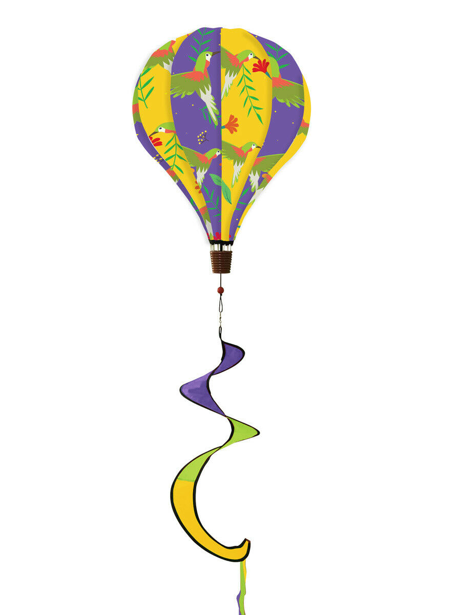 Picture of Briarwood Lane BLW00043 54 in. Hummingbirds Deluxe Hot Air Balloon Wind Twister