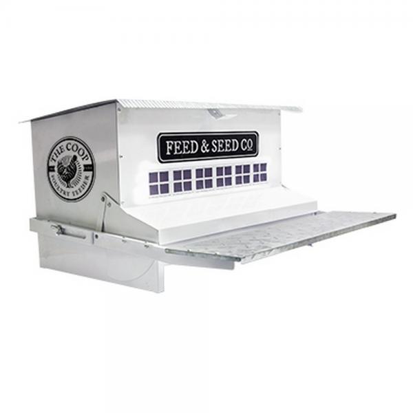Picture of Woodlink WL24865 Rustic Farmhouse Absolute the Coop Large White Chicken Feeder