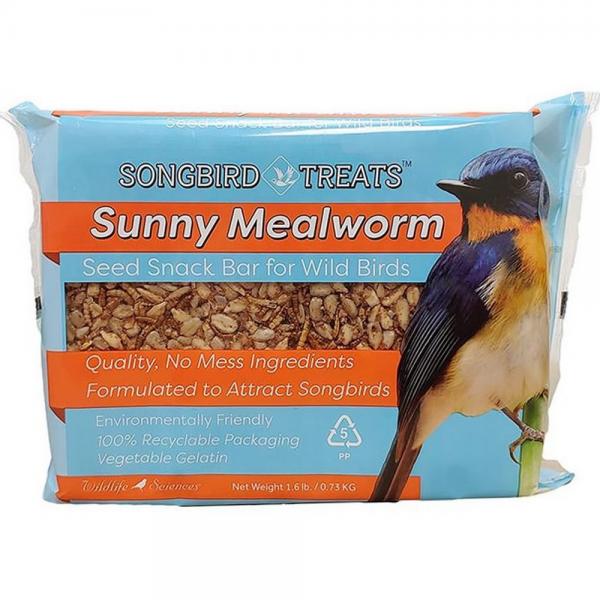 Picture of Wildlife Sciences WSC903 1.6 lbs Sunny Mealworm Seed Bar 