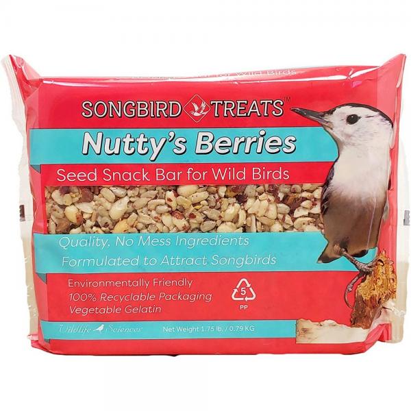 Picture of Wildlife Sciences WSC904 1.75 lbs Nuttys Berries Seed Bar