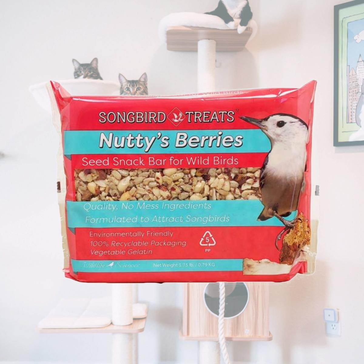 Picture of Wildlife Sciences WSC904 1.75 lbs Nuttys Berries Seed Bar