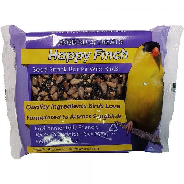 Picture of Wildlife Sciences WSC910 8 oz Happy Finch Seed Bar