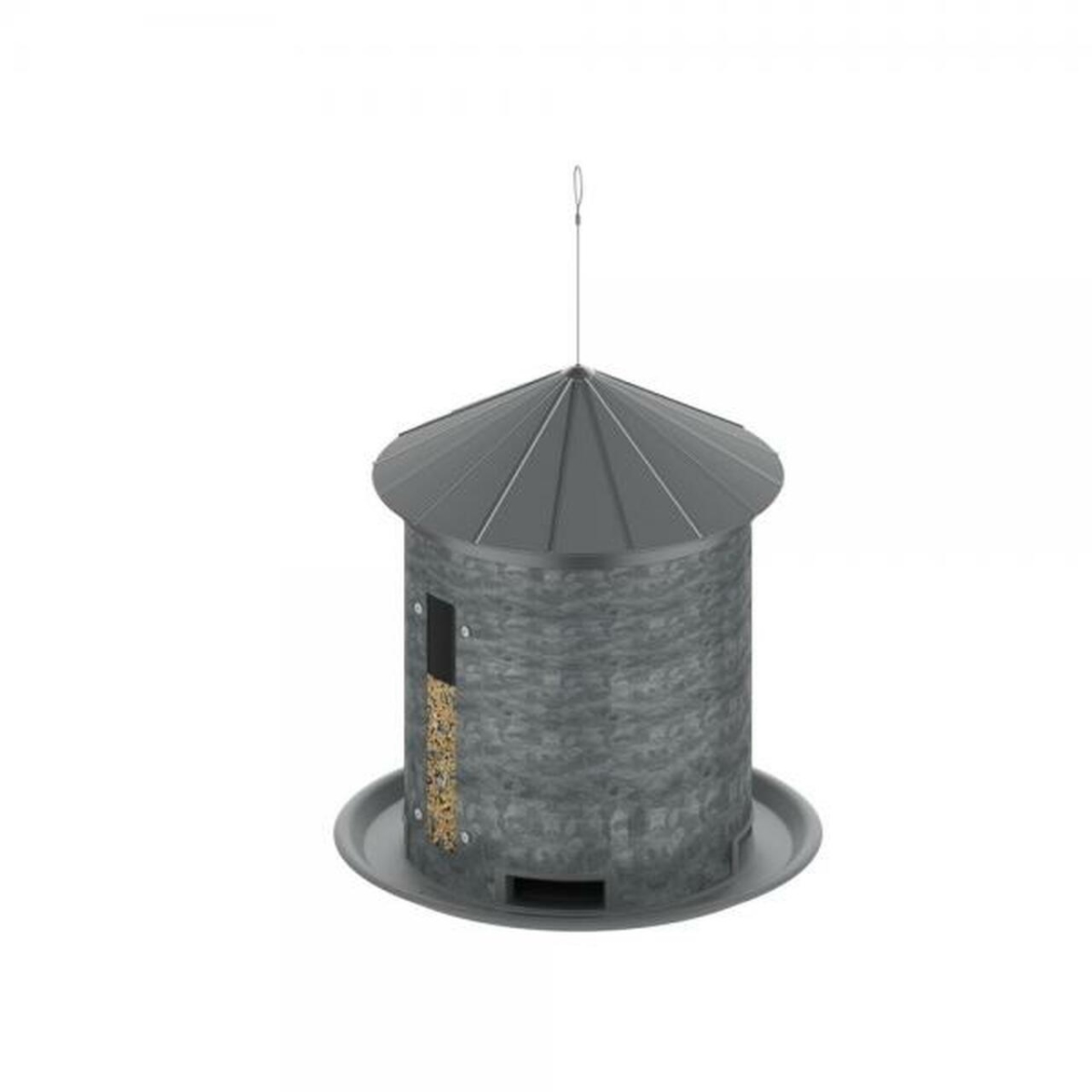 Picture of Classic Brands CLASSIC38576 7 lbs Galvanized Silo Seed Feeder