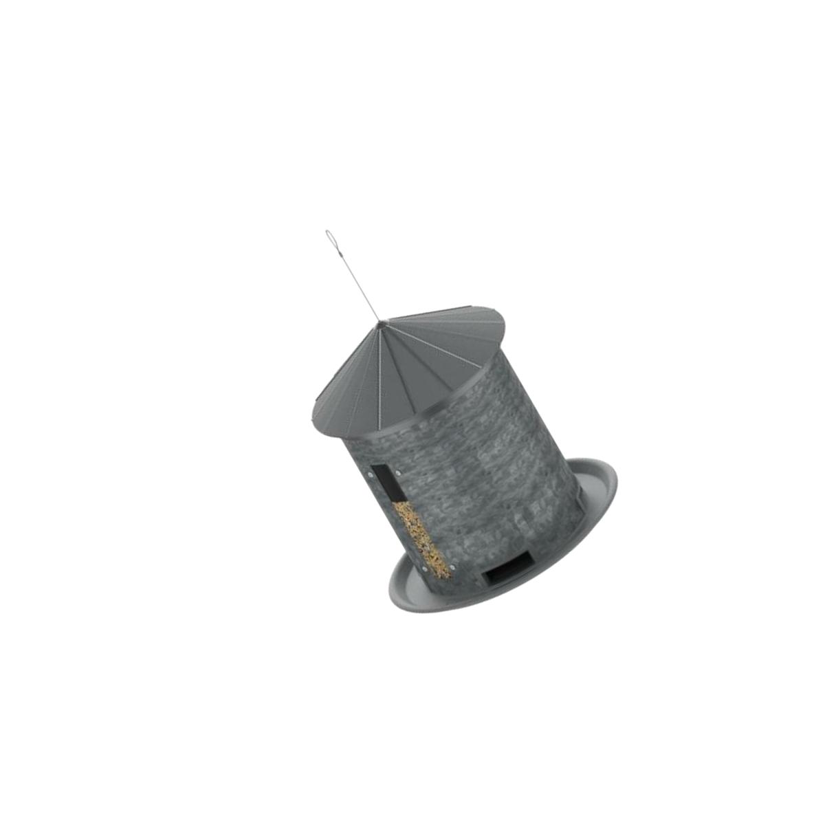 Picture of Classic Brands CLASSIC38576 7 lbs Galvanized Silo Seed Feeder
