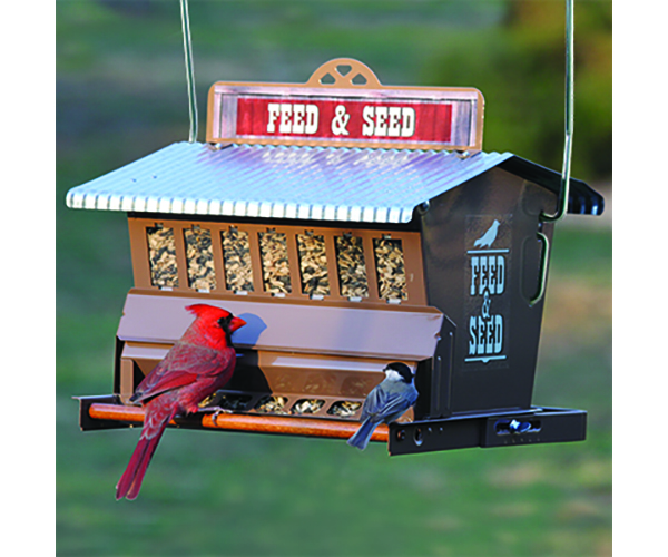 Picture of Woodlink WL24637 Rustic Farmhouse Absolute Feed & Seed Feeder