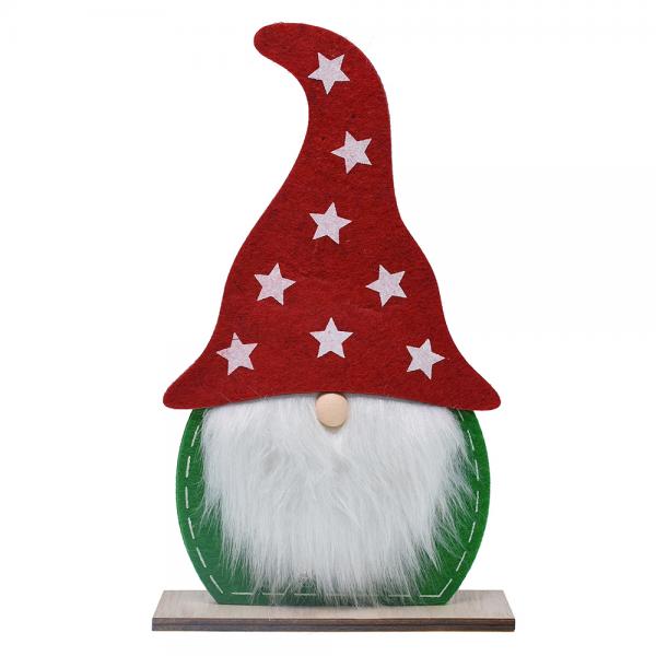 Picture of Gift Essentials GE1025 Felt Gnome&#44; Red & Green - Medium