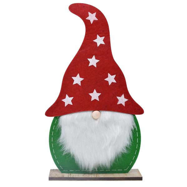 Picture of Gift Essentials GE1026 Felt Gnome&#44; Red & Green - Large