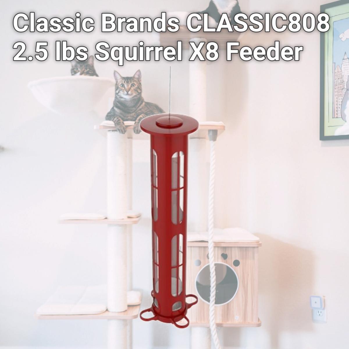 Picture of Classic Brands CLASSIC808 2.5 lbs Squirrel X8 Feeder
