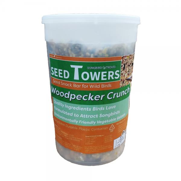 Picture of Wildlife Sciences WSC926 72 oz Woodpecker Crunch Seed Tower Plus Freight