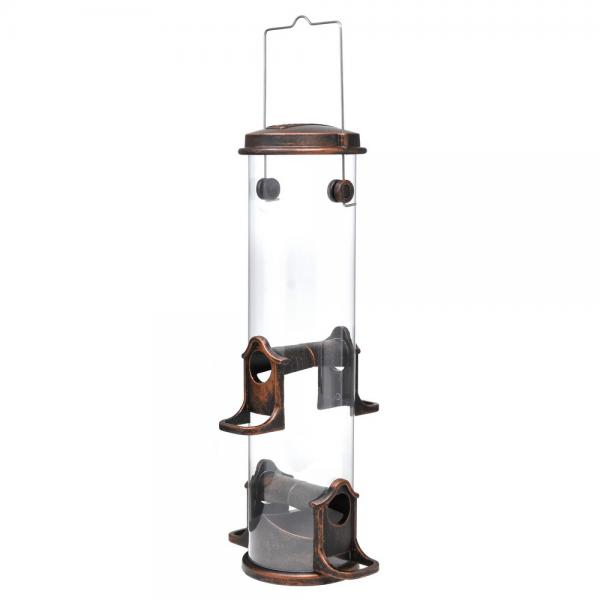 Picture of Backyard Essentials BE178 Standard Seed Tube Feeder - Antique Copper
