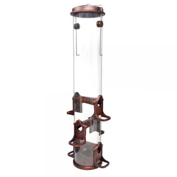 Picture of Backyard Essentials BE179 Mammoth Seed Tube Feeder - Antique Copper