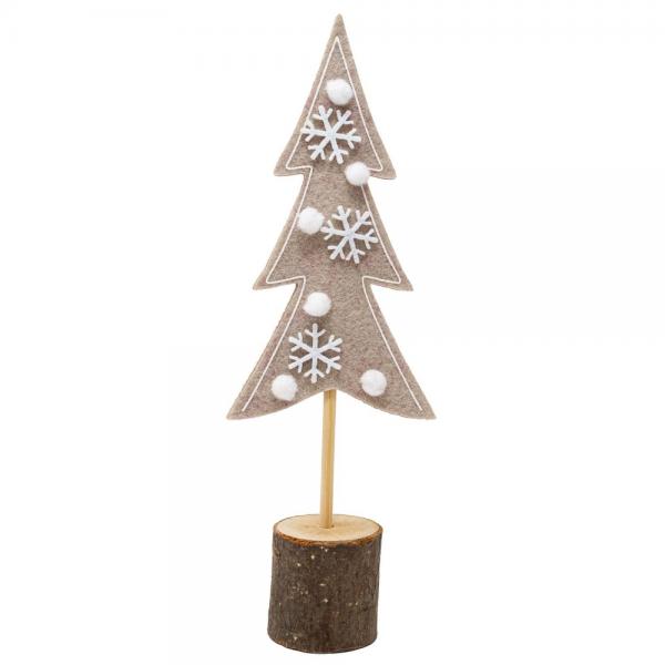 Picture of Gift Essentials GE1034 8 in. Natural Felt Tree