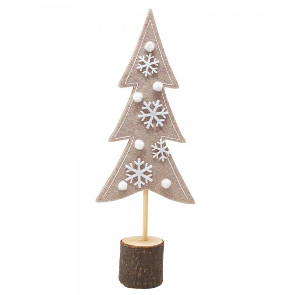 Picture of Gift Essentials GE1035 10 in. Natural Felt Tree