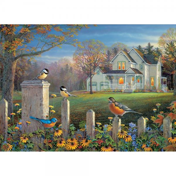 Picture of Outset Media Games OMP40080 Evening Birds Puzzle - 1000 Piece