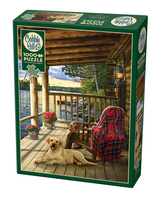 Picture of Outset Media Games OMP40149 Cabin Porch Puzzle - 1000 Piece