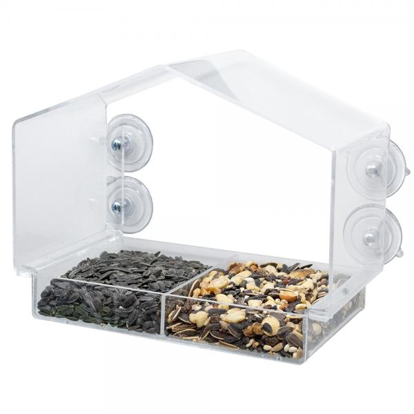 Picture of Songbird Essentials SE720 Window Feeder with Divided Tray