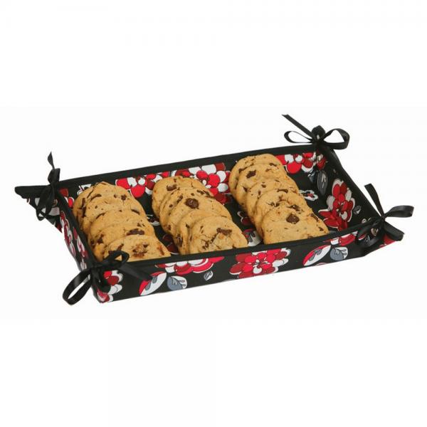 Picture of Oak & Olive PSM-727RC Cookie & Muffin Basket - Red Carnation