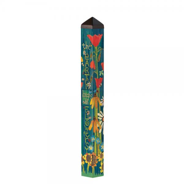 Picture of Magnet Works MAILPL1240 40 x 5 x 5 in. Earth Laughs in Flowers Art Pole Plus Freight