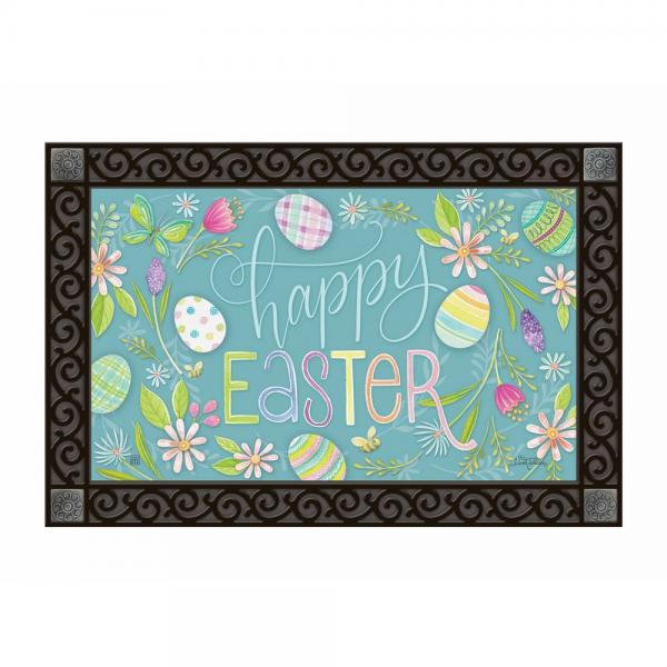 Picture of Magnet Works MAIL13228 Happy Easter Rubber Matmate