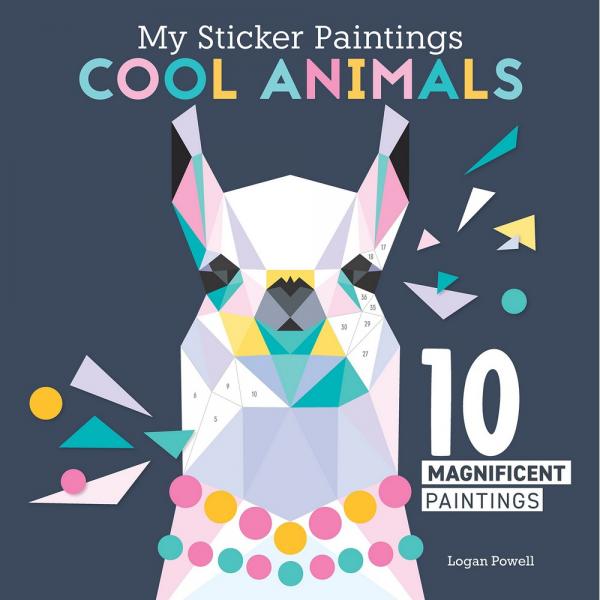 Picture of Fox Chapel Publishing FCP1641243278 Cool Animals My Sticker Paint Book