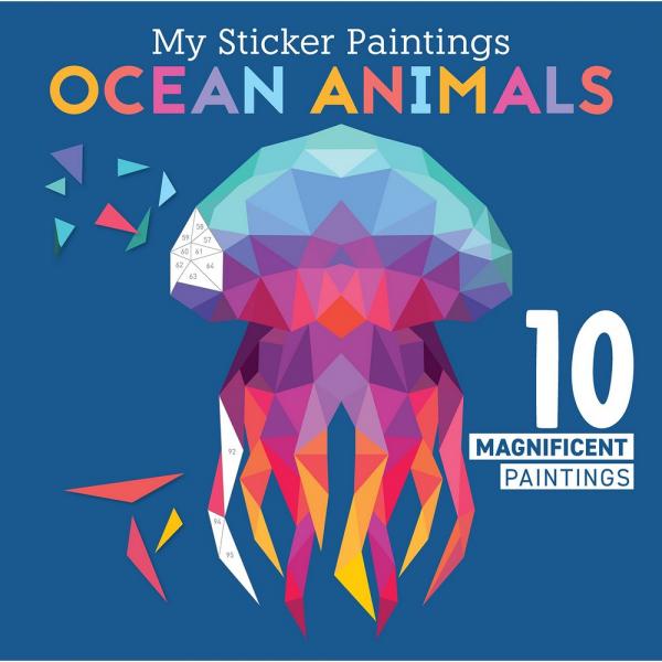 Picture of Fox Chapel Publishing FCP1641241830 My Sticker Paintings Ocean Animals Sticker Book