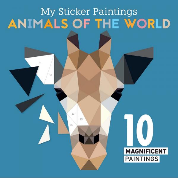 Picture of Fox Chapel Publishing FCP1641241847 My Sticker Paintings Animals of the World Book