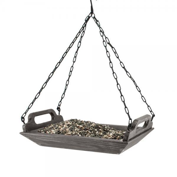 Woodlink WL25448 Modern Farmhouse Barn Trough Platform Feeder