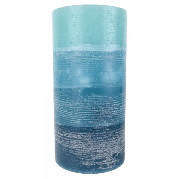 Picture of Gift Essentials GECF019 4 x 7.5 in. Teal Ombre Candle Fountain