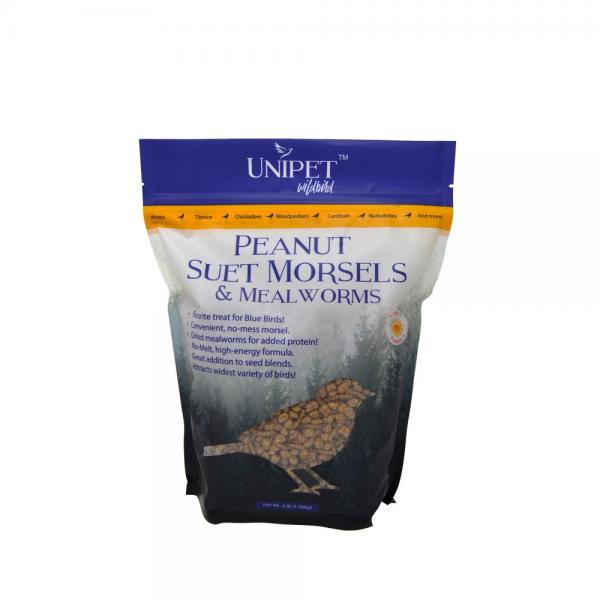 Picture of Unipet UP0600311 Peanut Morsel & Mealworms - 2.75 lbs