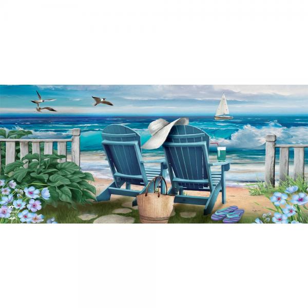 Picture of Briarwood Lane BLMM01518 22 x 10 in. Seaside Escape Mini Mat
