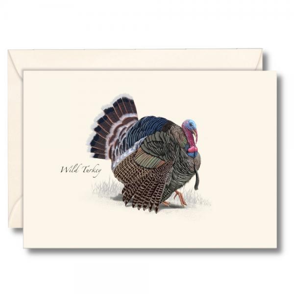Picture of Earth Sky - Water Lewers LEWERSNC239 3.5 x 5 in. Wild Turkey Notecards