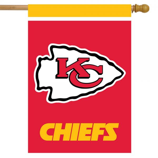 Picture of Briarwood Lane BLH01035 28 x 40 in. Kansas City Chiefs House Flag