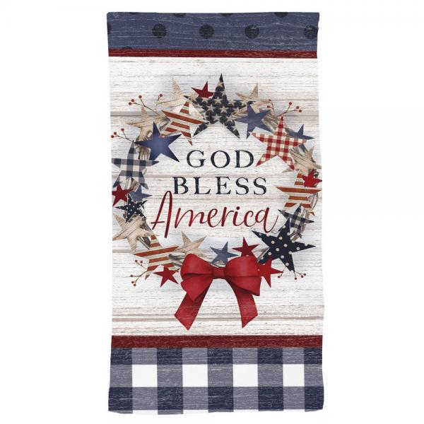 Picture of Briarwood Lane BLHT01981 26 x 18 in. American Wreath Hand Towel