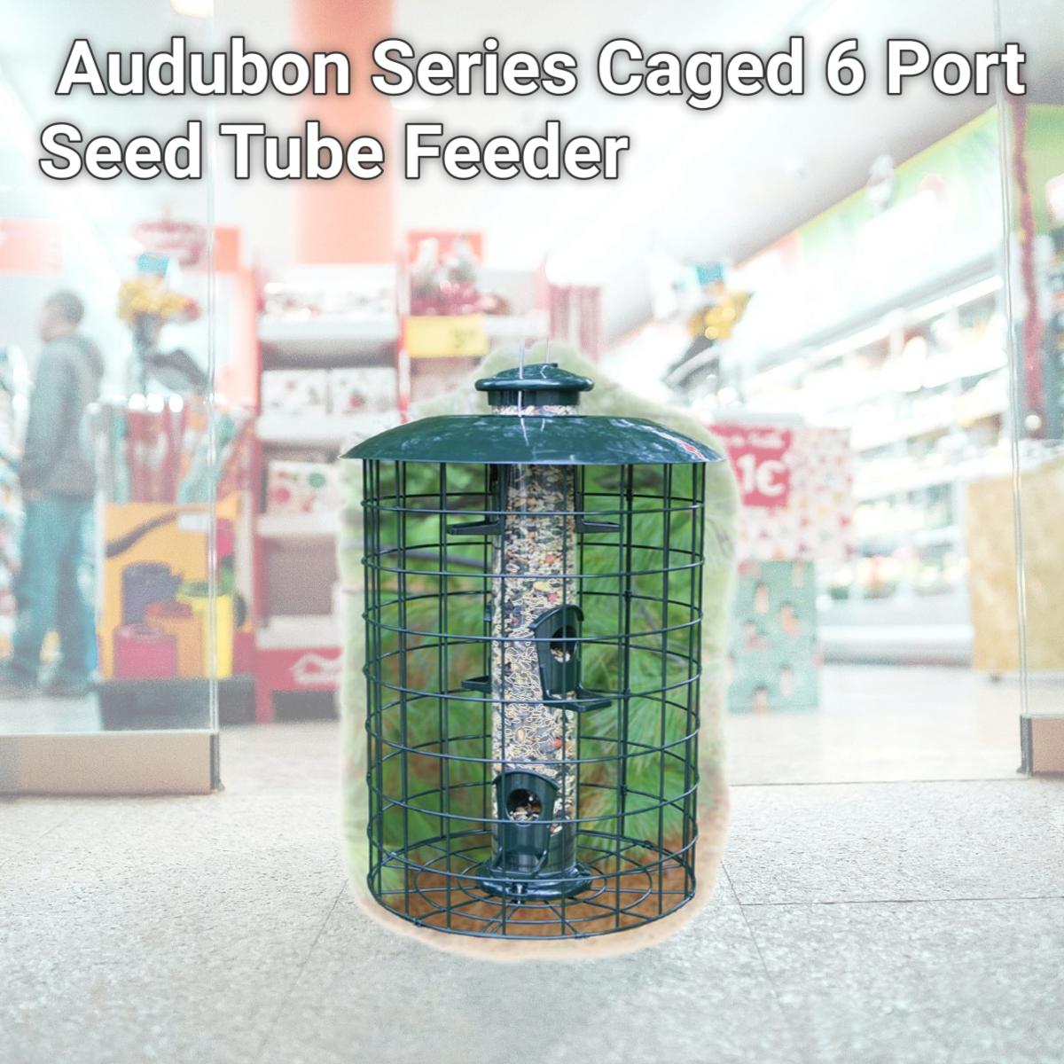 Picture of Woodlink Audubon Series Caged 6 Port Seed Tube Feeder