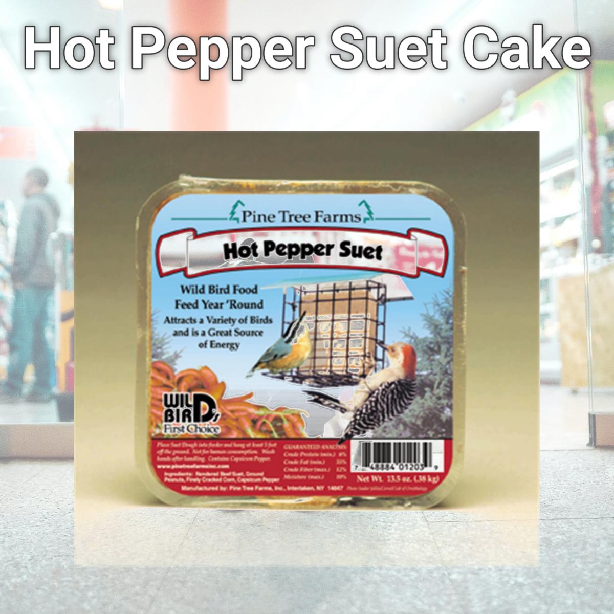 Picture of Pine Tree Farms PTF1203 Hot Pepper Suet Cake