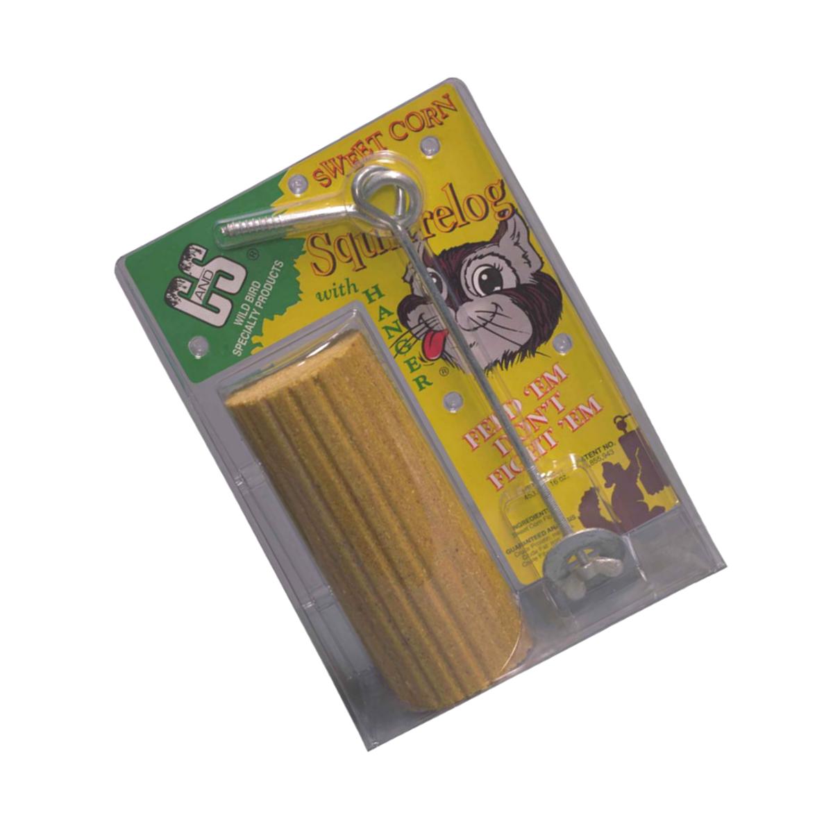 Picture of C&S Products Sweet Corn Squirrel Log with hanger