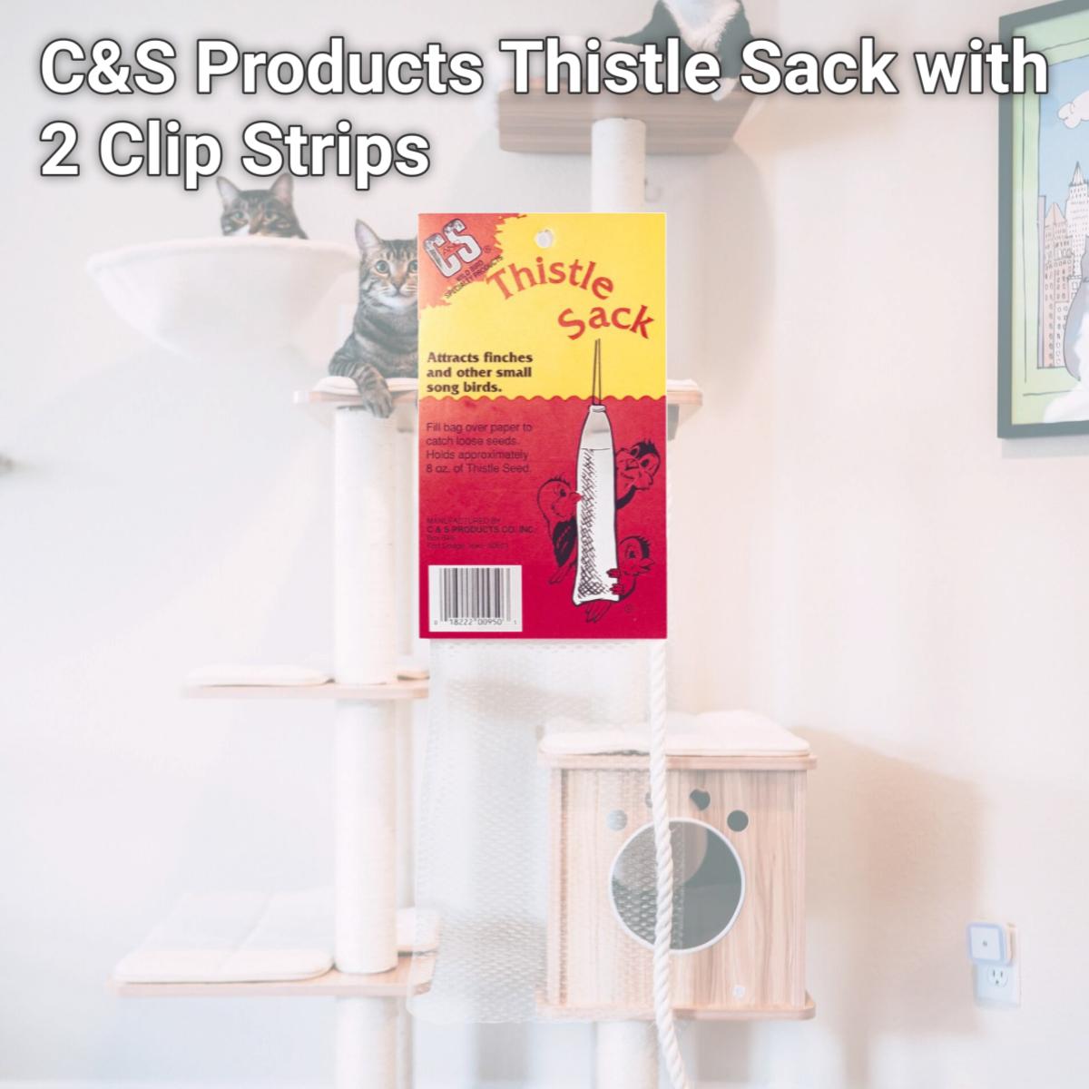 Picture of C&S Products Thistle Sack with 2 Clip Strips