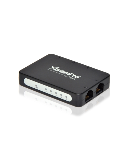 61025 5-Port USB Powered 10-100Mbps Ethernet RJ45 Network Switch Hub