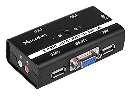 Picture of Xtrempro 41085 1 Port USB KVM Switch