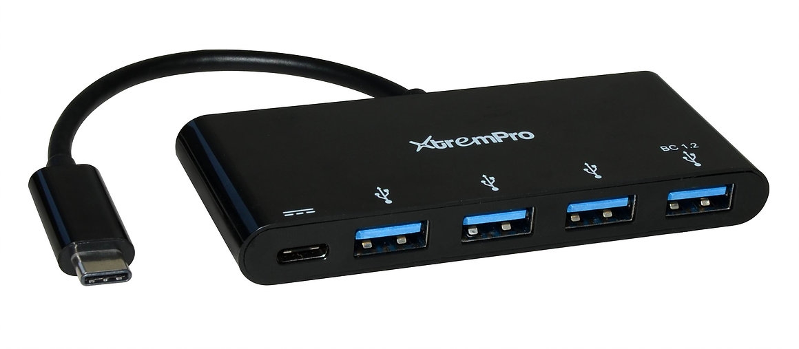 USB Type-C to Type-C USB 3.0 Adapter 5 in 1 Digital Multiport Hub for MacBook Laptop Notebooks
