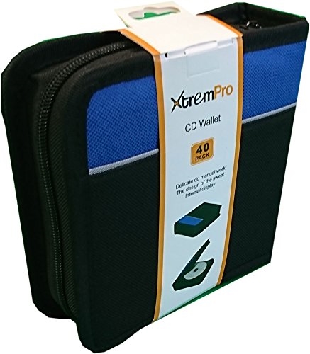 Picture of Xtrempro 11093 Protective Nylon Media 40 Disc Storage Organizer Wallet Case with Zipper