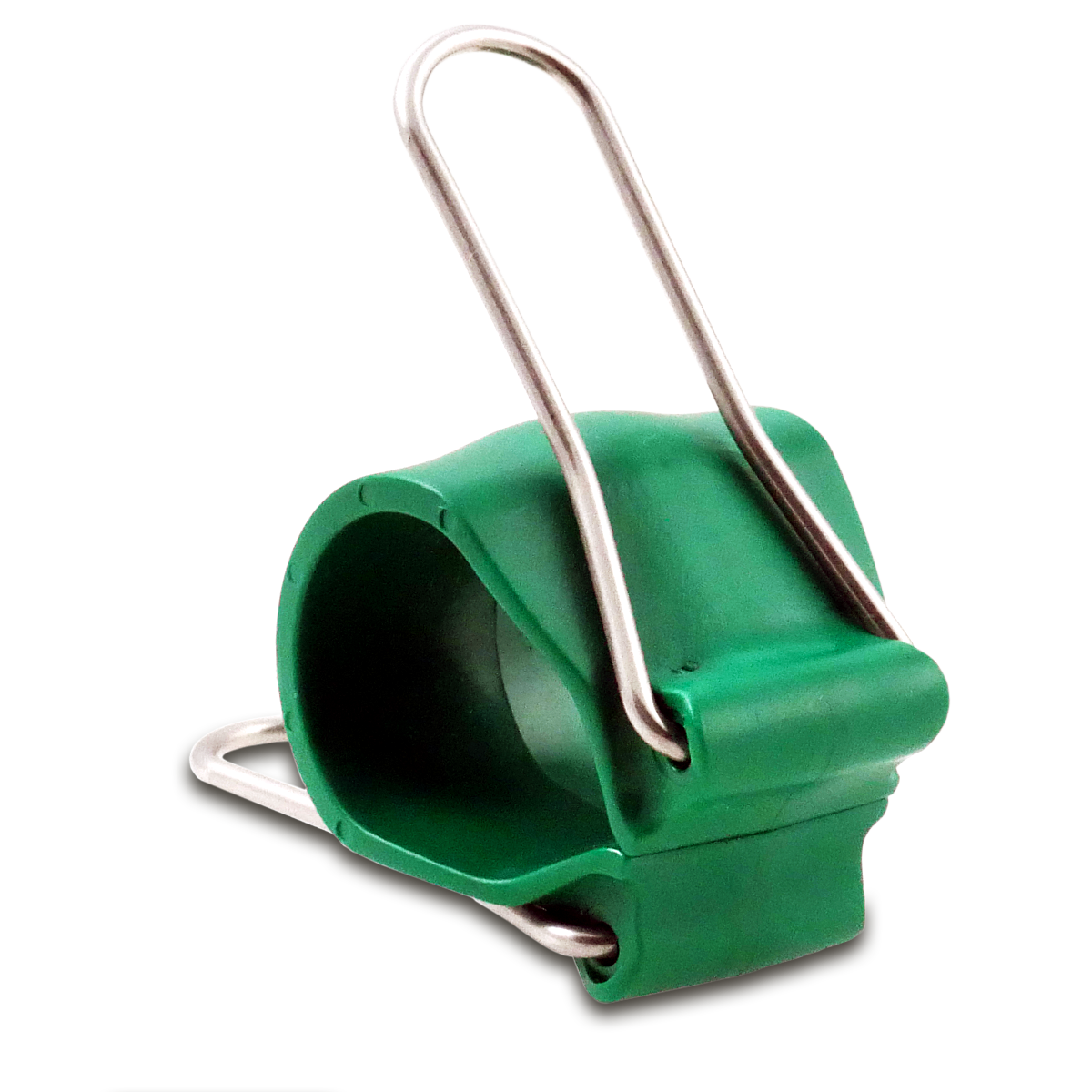 10 Medium Green Garden Clips