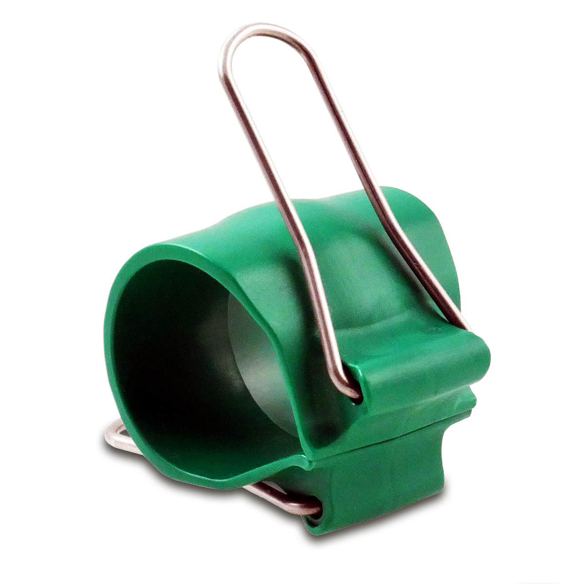 10 Large Green Garden Clips