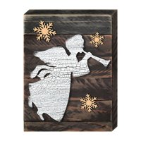 Music Angel Art on Board Wall Decor