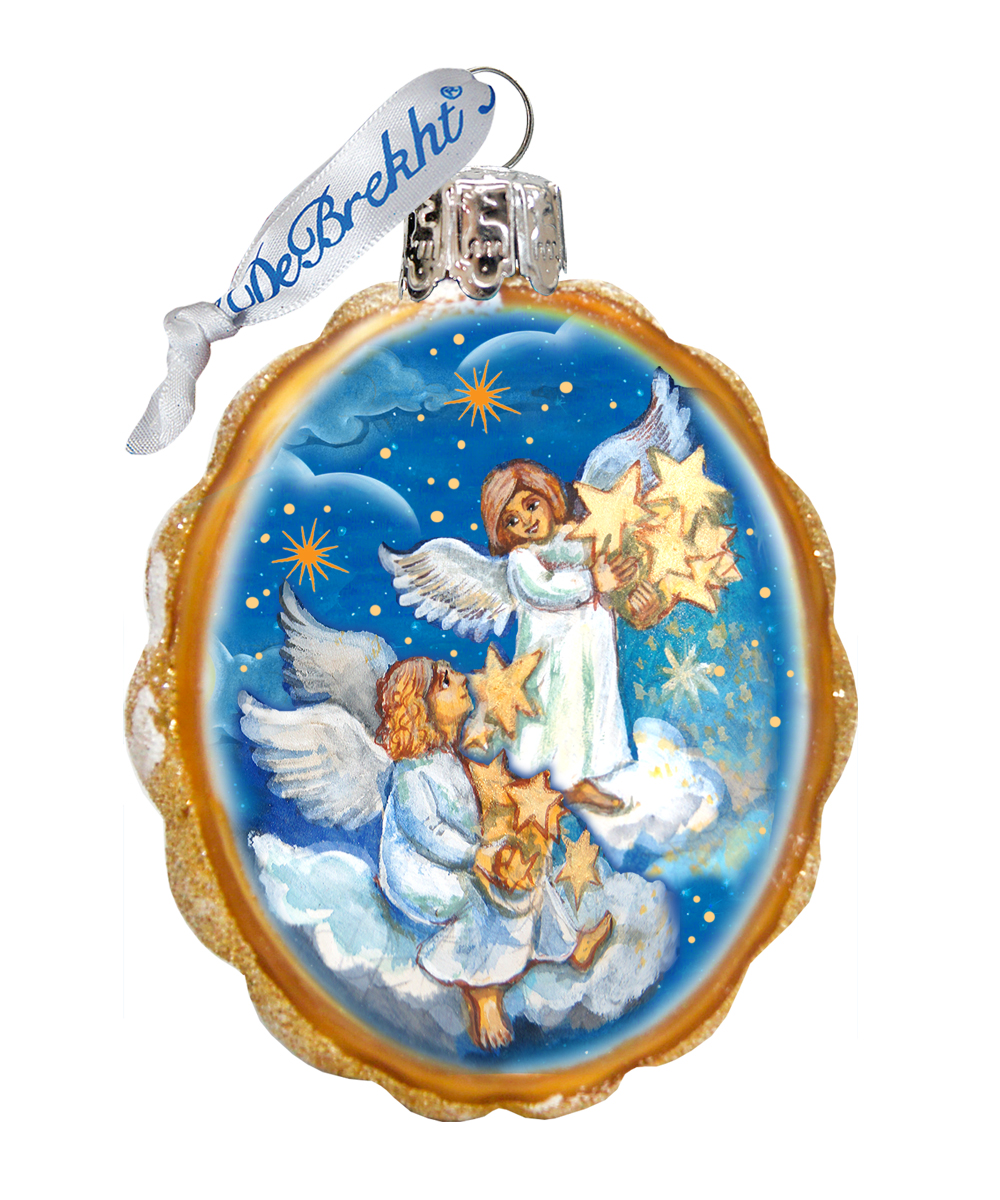 773027 Lighting Stars Angels Ornament